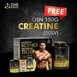 One Science Premium Whey Protein 5 Lbs with Micronized Creatine 150 Gm | 25g Protein Per Serving | Lean Bulk Stack