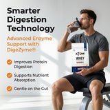AS-IT-IS ATOM Whey Protein XL 1kg | Whey Protein with DigeZyme® & Fermented Yeast Protein
