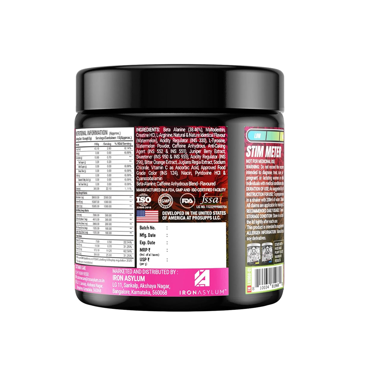 ProSupps HYDE XTREME Pre Workout - 15 Servings