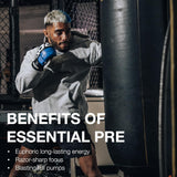 RAW Essential Pre-Workout Powder | Caffeine, L-Citrulline, L-Tyrosine & Beta-Alanine