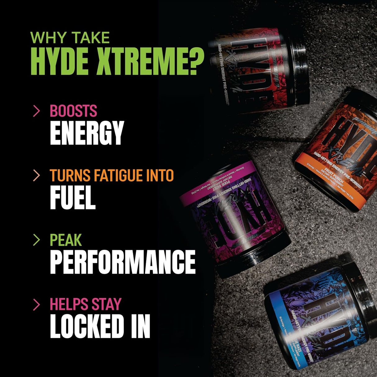 ProSupps HYDE XTREME Pre Workout - 30 Servings