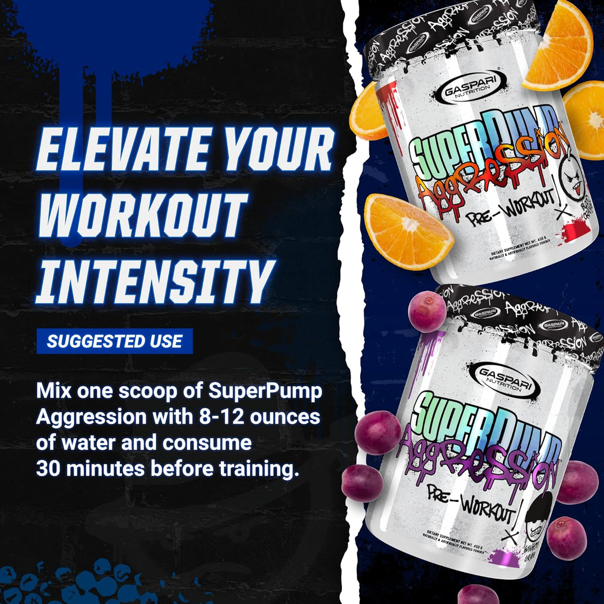 Gaspari Nutrition Aggression Super Pump - 360 Gm