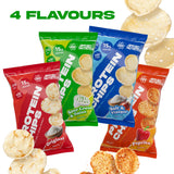 Applied Nutrition Protein Chips | Gluten-Free & Vegan | 15g Protein | 7 x 50g