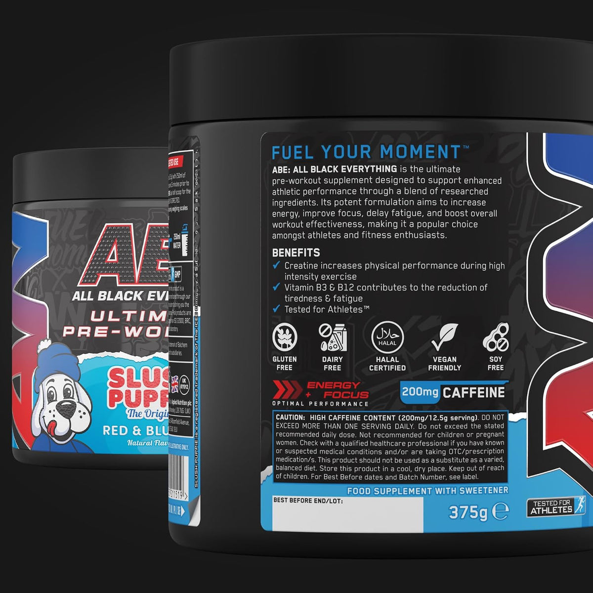 Applied Nutrition ABE (All Black Everything) Pre-Workout Powder | 375g (30 Servings)
