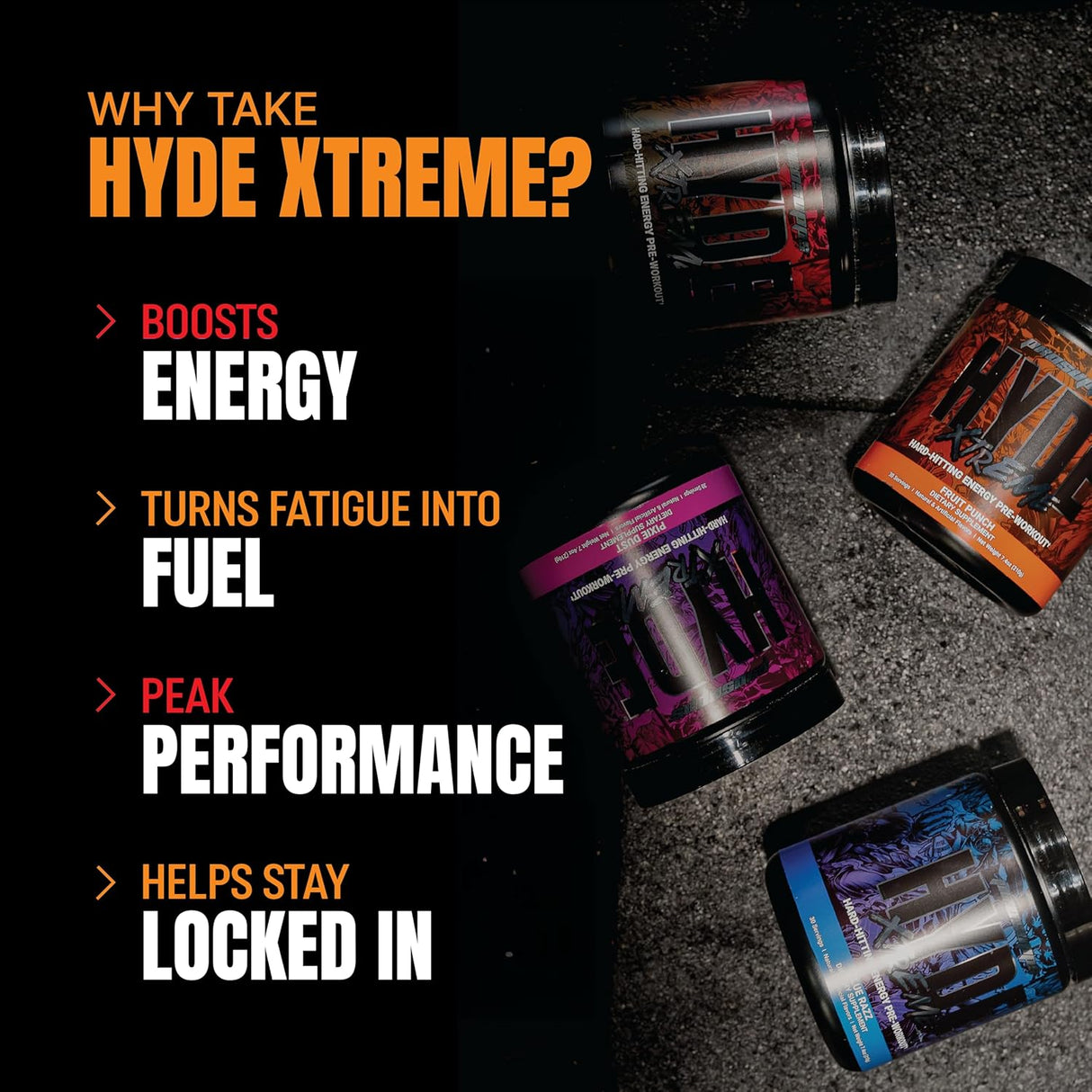 ProSupps HYDE XTREME Pre Workout - 30 Servings