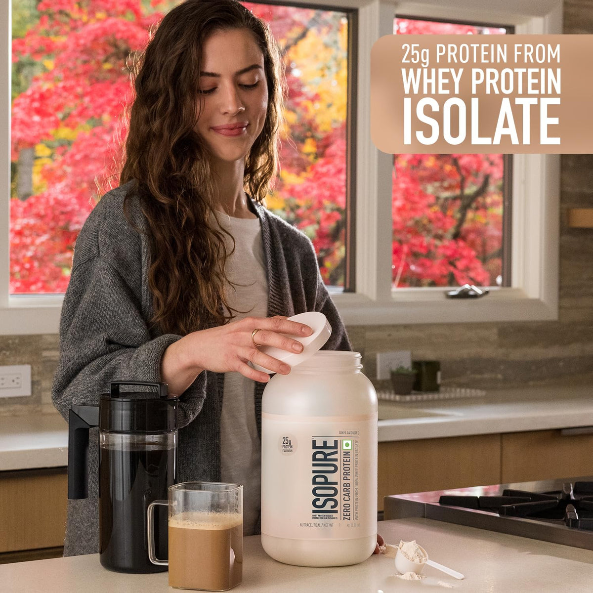 Isopure Low Carb 100% Whey Protein Isolate -2.2 Lbs ( 1 kg )