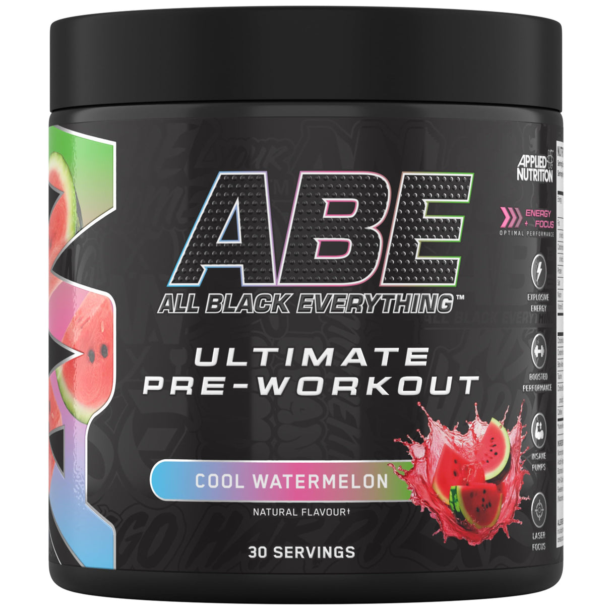 Applied Nutrition ABE (All Black Everything) Pre-Workout Powder | 375g (30 Servings)