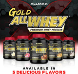 Allmax Gold Allwhey Premium Whey Protein Powder 5lb | 24g Protein | 71 Servings