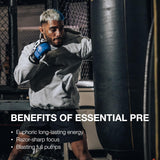 RAW Essential Pre-Workout Powder | Caffeine, L-Citrulline, L-Tyrosine & Beta-Alanine