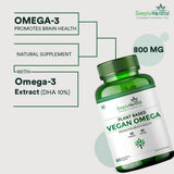 Simply Herbal Flaxseed Omega 3-6-9 Capsules | 500mg | 60 Capsules