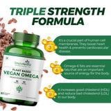 Simply Herbal Flaxseed Omega 3-6-9 Capsules | 500mg | 60 Capsules