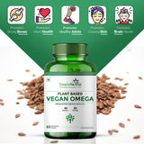 Simply Herbal Flaxseed Omega 3-6-9 Capsules | 500mg | 60 Capsules