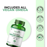 Simply Herbal Flaxseed Omega 3-6-9 Capsules | 500mg | 60 Capsules