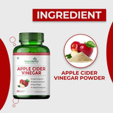 Simply Herbal Organics Apple Cider Vinegar 500mg | Probiotics Blend | 60 Veg Capsules