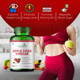 Simply Herbal Organics Apple Cider Vinegar 500mg | Probiotics Blend | 60 Veg Capsules