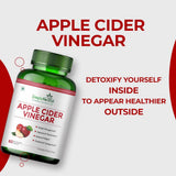 Simply Herbal Organics Apple Cider Vinegar 500mg | Probiotics Blend | 60 Veg Capsules