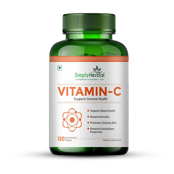 Simply Herbal Vitamin C 1000mg | 120 Tablets