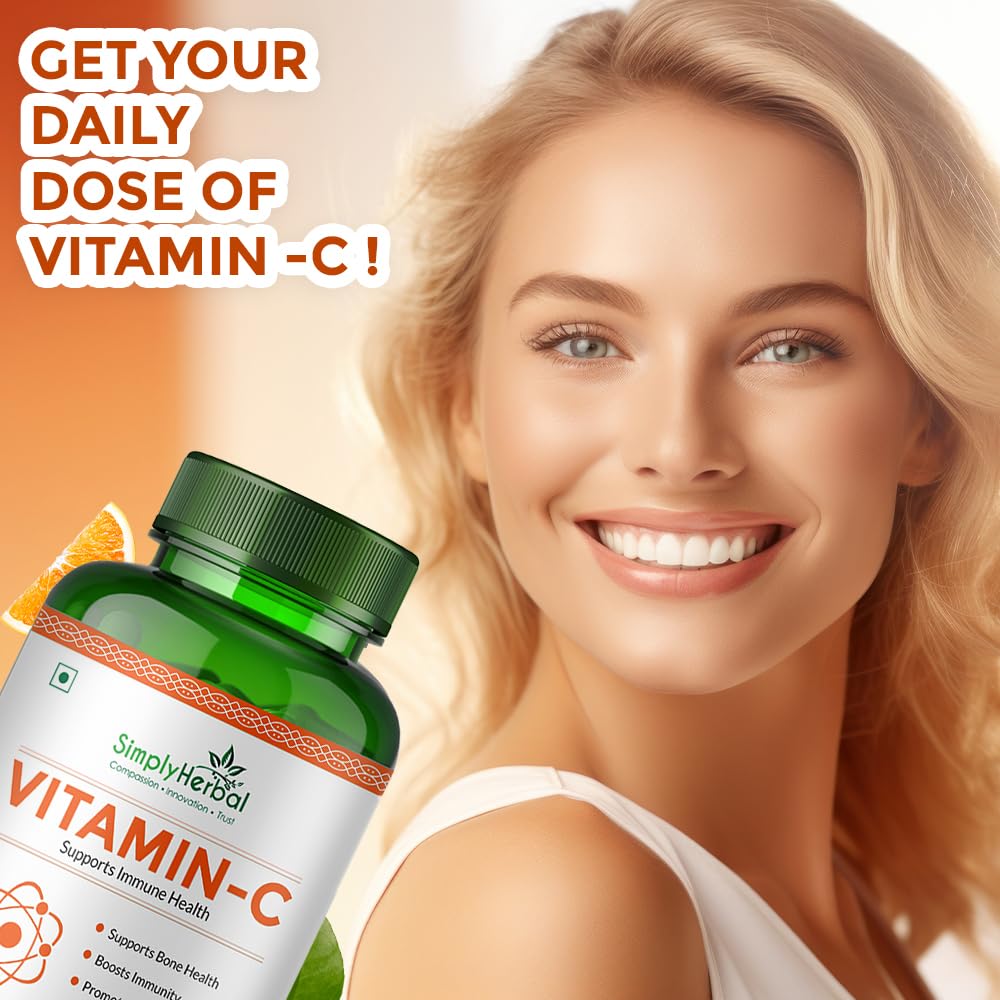 Simply Herbal Vitamin C 1000mg | 120 Tablets