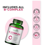 Simply Herbal Vitamin B Complex with Vitamin B12 | 120 Capsules