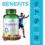 Simply Herbal Vitamin B12 | Cyanocobalamin | 100 Capsules