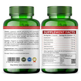 Simply Herbal Testo+ | Kaunch Beej & Ashwagandha | 60 Veg Capsules
