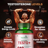 Simply Herbal Testo+ | Kaunch Beej & Ashwagandha | 60 Veg Capsules