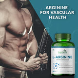 Simply Herbal L-Arginine Amino Acid Tablets | 500mg | 60 Count