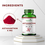 Simply Herbal Astaxanthin 4mg | 60 Veg Tablets