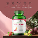 Simply Herbal Plant-Based Collagen Builder 1000mg | Biotin & Vitamin C | 60 Capsules