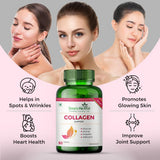 Simply Herbal Plant-Based Collagen Builder 1000mg | Biotin & Vitamin C | 60 Capsules