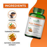 Simply Herbal Turmeric Curcumin & Piperine Extract 800mg | 60 Capsules
