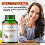 Simply Herbal Turmeric Curcumin & Piperine Extract 800mg | 60 Capsules