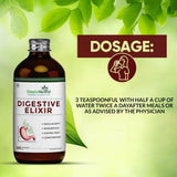 Simply Herbal Ayurvedic Digestive Elixir Syrup | 37 Digestive Enzymes | 200ml