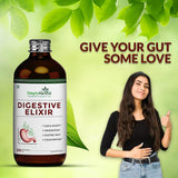 Simply Herbal Ayurvedic Digestive Elixir Syrup | 37 Digestive Enzymes | 200ml