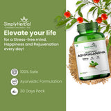 Simply Herbal Ashwagandha | 1000mg | 60 Veg Capsules