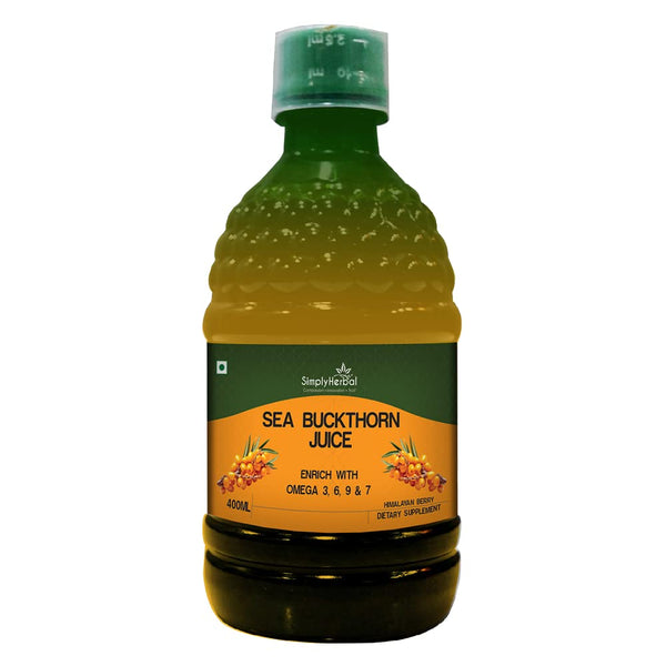 Simply Herbal Sea Buckthorn 400ml Drink | Vitamin C | Himalayan Berries