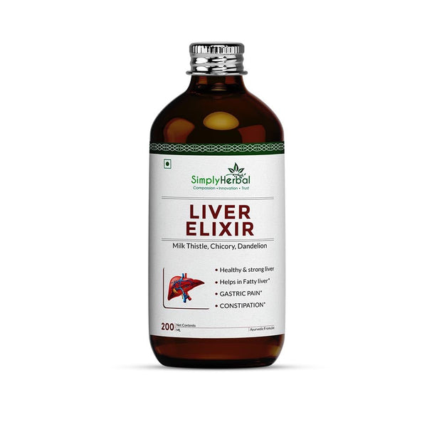 Simply Herbal Super Liver Elixir | Milk Thistle, Chicory & Dandelion | 200ml