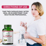 Simply Herbal Plant-Based Vitamin B Complex | 60 Capsules