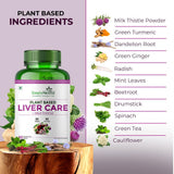 Simply Herbal Plant-Based Milk Thistle Extract | Dandelion, Drumstick & Green Turmeric | 60 Tablets