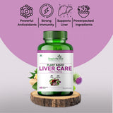 Simply Herbal Plant-Based Milk Thistle Extract | Dandelion, Drumstick & Green Turmeric | 60 Tablets