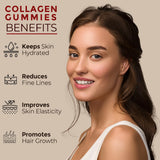 Simply Herbal Skin Collagen Gummies | Biotin & Hyaluronic Acid | 30 Gummies