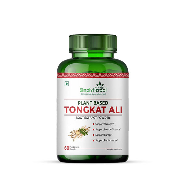 Simply Herbal Tongkat Ali | 1000mg | 60 Veg Capsules