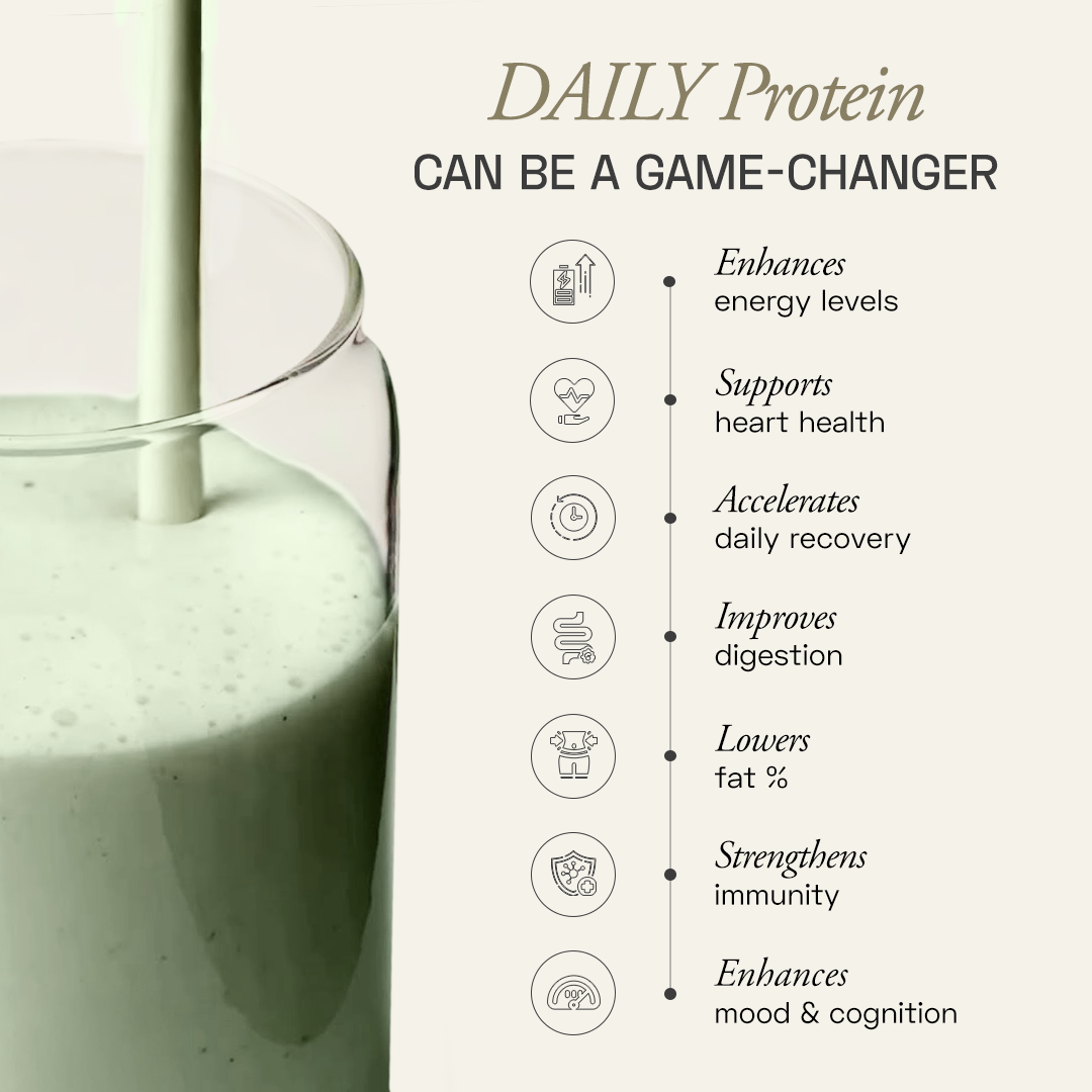 Ace Blend Daily 20G Plant Protein Strength & Recovery No Added Sugar - 30 Servings