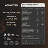 Ace Blend Intense 30G Plant Protein Muscle Growth & Recovery No Added Sugar - 15 Servings