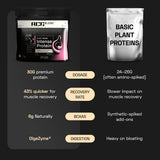 Ace Blend Intense 30G Plant Protein Muscle Growth & Recovery No Added Sugar - 15 Servings