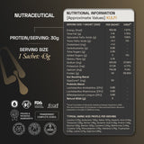 Ace Blend Intense 30G Plant Protein Muscle Growth & Recovery No Added Sugar - 30 Servings