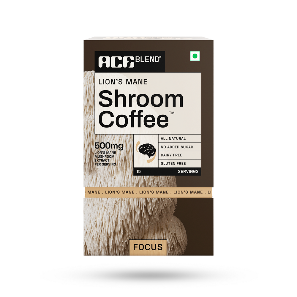 Ace Blend Lion's Mane Shroom Coffee Focus & Memory - 15 Servings