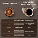 Ace Blend Lion's Mane Shroom Coffee Focus & Memory - 15 Servings