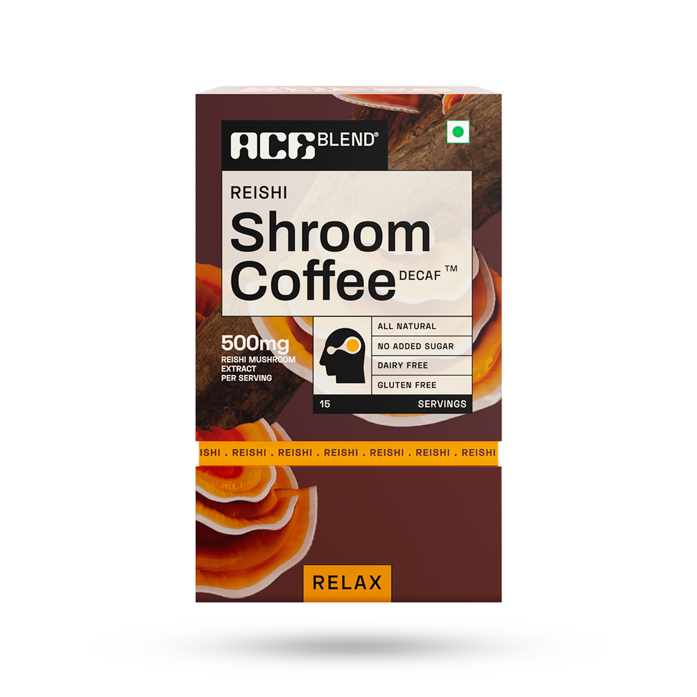 Ace Blend Reishi Shroom Coffee Relaxation & Anxiety - 15 Servings