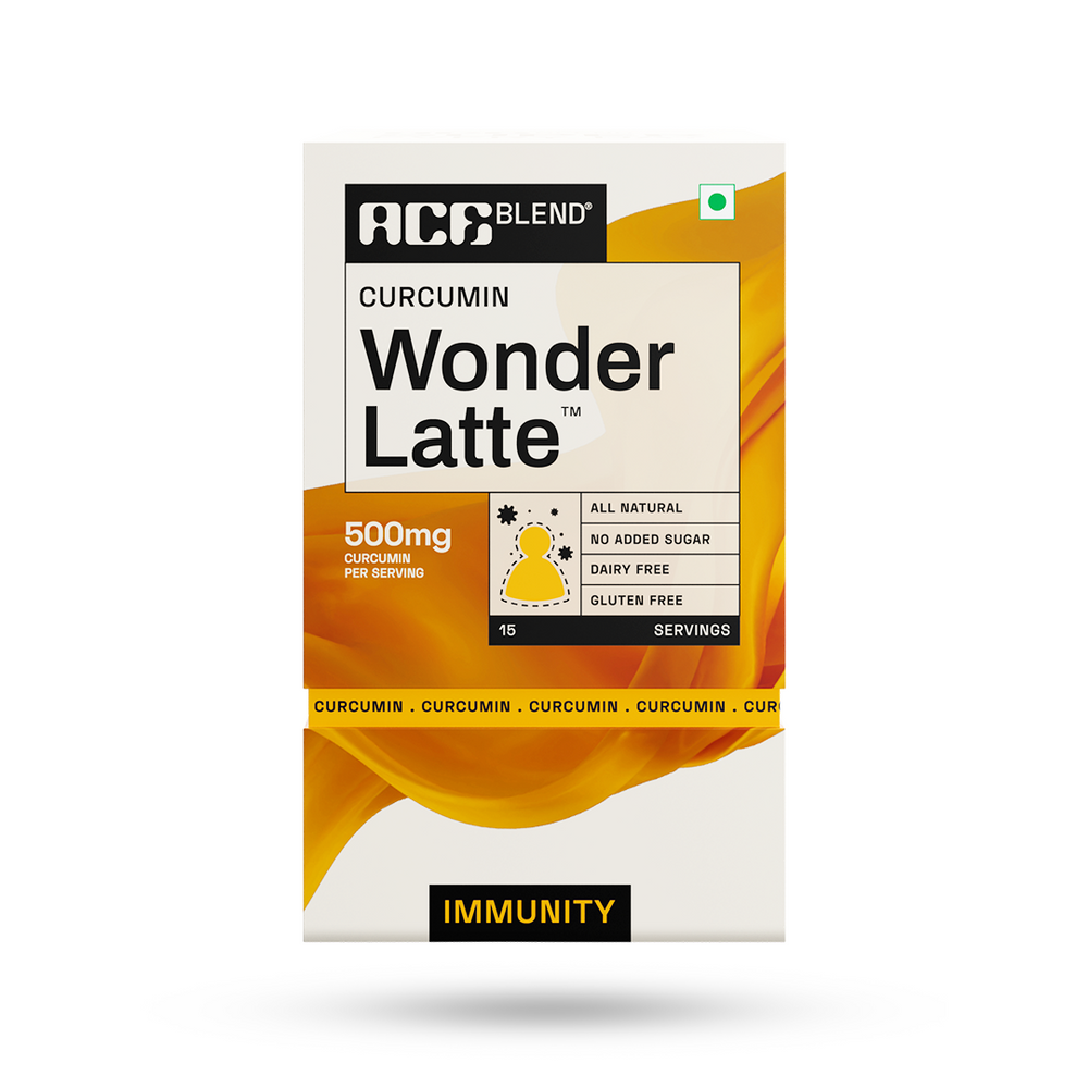 Ace Blend Curcumin Wonder Latte High Immunity Anti inflammation - 15 Servings